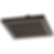 ESSENTIAL™ SHOWER 8" Linear Square Single-Function Raincan Showerhead - 83341-2.5