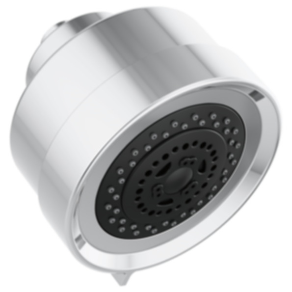 ESSENTIAL™ SHOWER 4.5" Linear Round Multi-Function Wall Mount Showerhead - 87092-PC