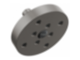 ESSENTIAL™ SHOWER 5" Linear Round H2Okinetic® Single Function Wall Mount Showerhead - 87375-PC
