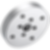 ESSENTIAL™ SHOWER 5" Linear Round H2Okinetic® Single Function Wall Mount Showerhead - 87375-PC