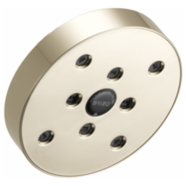 ESSENTIAL™ SHOWER 5" Linear Round H2Okinetic® Single Function Wall Mount Showerhead - 87375-PC