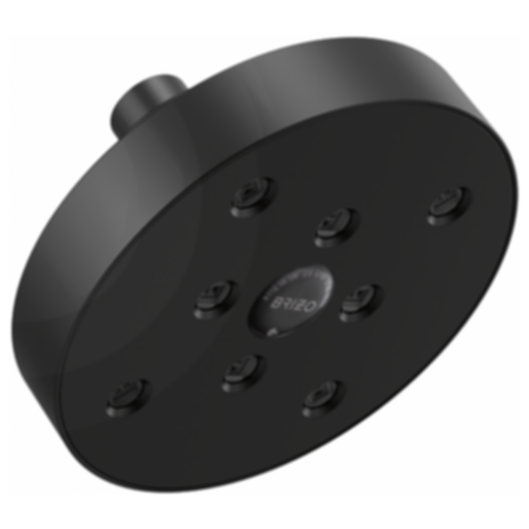 ESSENTIAL™ SHOWER 5" Linear Round H2Okinetic® Single Function Wall Mount Showerhead - 87375-PC