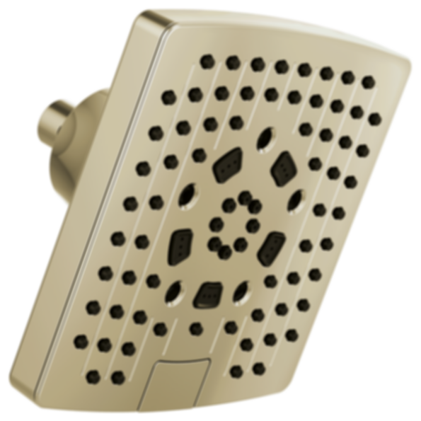 ESSENTIAL™ SHOWER 7" Linear Square H2Okinetic® Multi-Function Wall Mount Showerhead - 87406-2.5