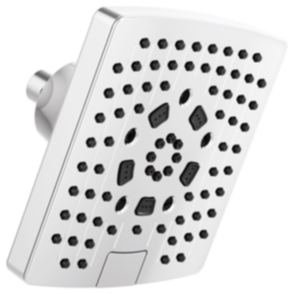 ESSENTIAL™ SHOWER 7" Linear Square H2Okinetic® Multi-Function Wall Mount Showerhead - 87406-2.5