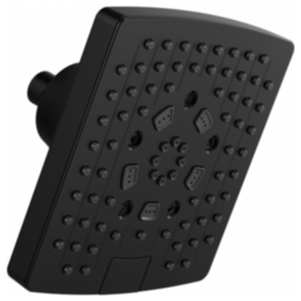 ESSENTIAL™ SHOWER 7" Linear Square H2Okinetic® Multi-Function Wall Mount Showerhead - 87406-2.5