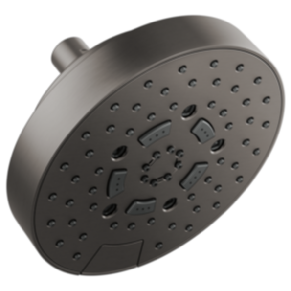 ESSENTIAL™ SHOWER 7" Linear Round H2Okinetic® Multi-Function Wall Mount Showerhead - 87492-PC