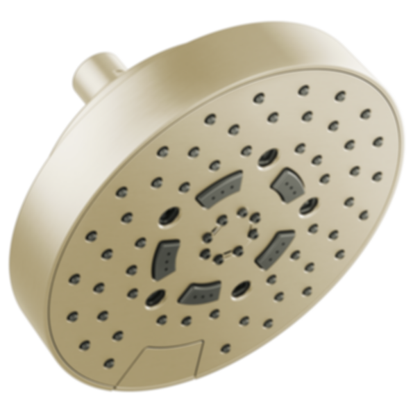 ESSENTIAL™ SHOWER 7" Linear Round H2Okinetic® Multi-Function Wall Mount Showerhead - 87492-PC