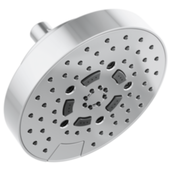 ESSENTIAL™ SHOWER 7" Linear Round H2Okinetic® Multi-Function Wall Mount Showerhead - 87492-PC