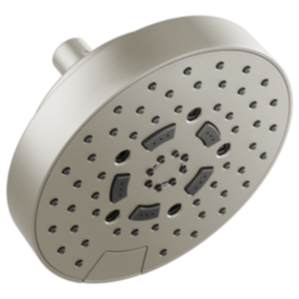 ESSENTIAL™ SHOWER 7" Linear Round H2Okinetic® Multi-Function Wall Mount Showerhead - 87492-PC