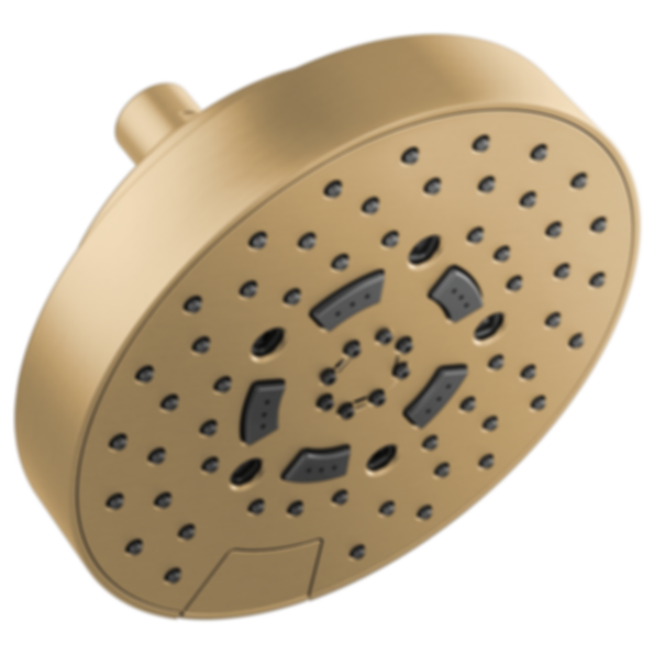 ESSENTIAL™ SHOWER 7" Linear Round H2Okinetic® Multi-Function Wall Mount Showerhead - 87492-PC