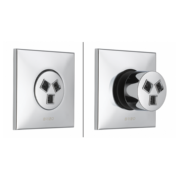 ESSENTIAL™ SHOWER Hydrachoice Max® Square Body Spray Trim - T84913