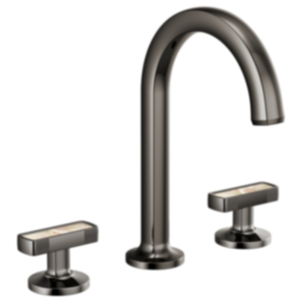 Kintsu® Widespread Lavatory Faucet With Arc Spout - Less Handles - 65306LF-PCLHP-ECO