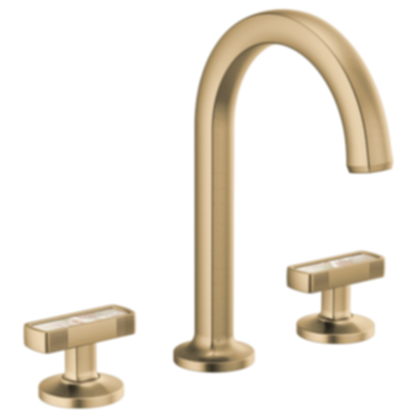 Kintsu® Widespread Lavatory Faucet With Arc Spout - Less Handles - 65306LF-PCLHP-ECO