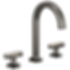 Kintsu® Widespread Lavatory Faucet With Arc Spout - Less Handles - 65306LF-PCLHP-ECO