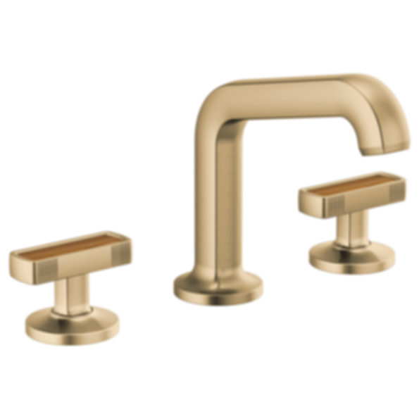 Kintsu® Widespread Lavatory Faucet With Angled spout - Less Handles - 65307LF-PCLHP