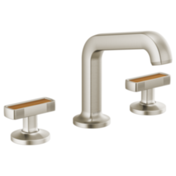 Kintsu® Widespread Lavatory Faucet With Angled spout - Less Handles - 65307LF-PCLHP