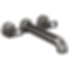 Kintsu® Two Handle Wall Mount Tub Filler - T70406-PCLHP