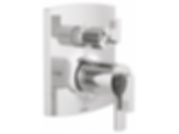 Kintsu® TempAssure Thermostatic Valve with Integrated 6-Function Diverter Trim - Less Handles - T75606-PCLHP