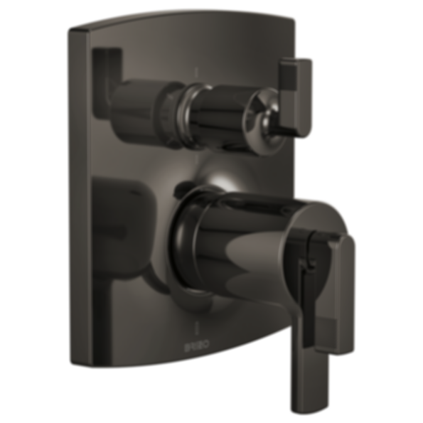 Kintsu® TempAssure Thermostatic Valve with Integrated 6-Function Diverter Trim - Less Handles - T75606-PCLHP