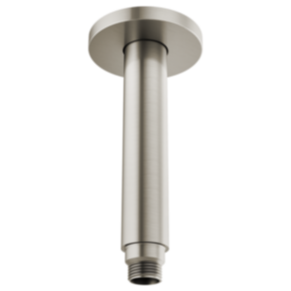 Kintsu® 6" Dual Waterway Ceiling Mount Shower Arm and Round Flange - 83992-06MF-PC