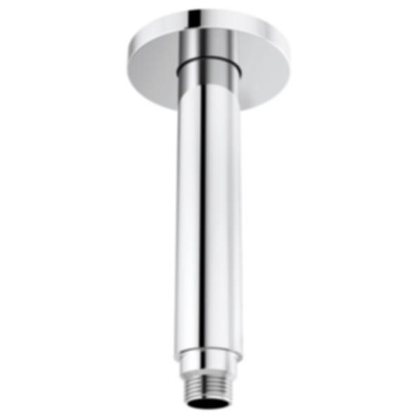 Kintsu® 6" Dual Waterway Ceiling Mount Shower Arm and Round Flange - 83992-06MF-PC