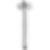 Kintsu® 10" Dual Waterway Ceiling Mount Shower Arm and Round Flange - 83992-10MF-PC