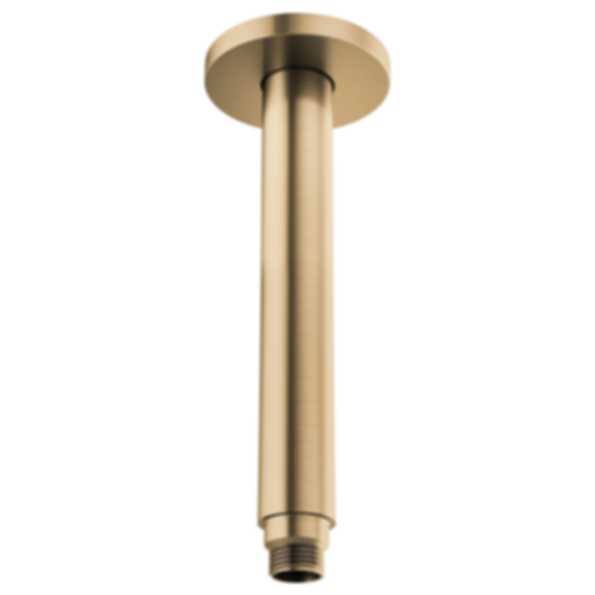 Kintsu® 10" Dual Waterway Ceiling Mount Shower Arm and Round Flange - 83992-10MF-PC
