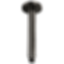 Kintsu® 10" Dual Waterway Ceiling Mount Shower Arm and Round Flange - 83992-10MF-PC