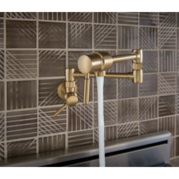 BRIZO® Wall Mount Pot Filler Faucet - 62820LF-PC