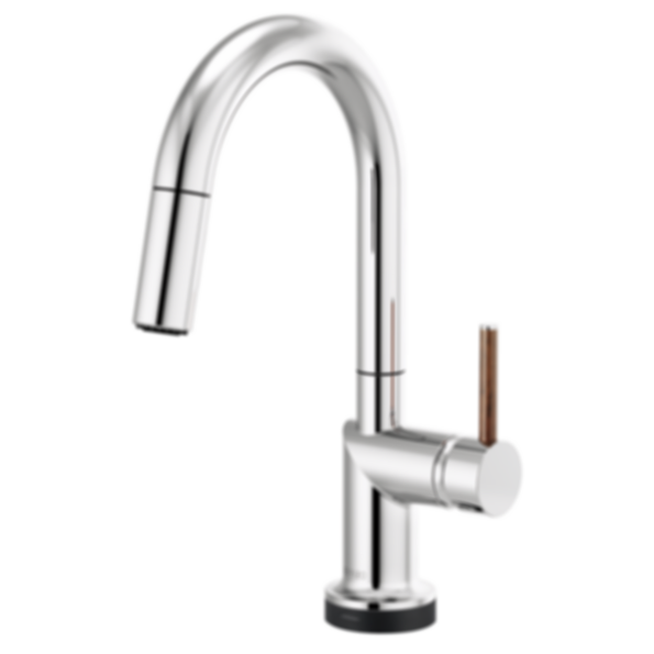 ODIN® SmartTouch® Pull-Down Prep Faucet with Arc Spout-Less Handle - 64975LF-PCLHP