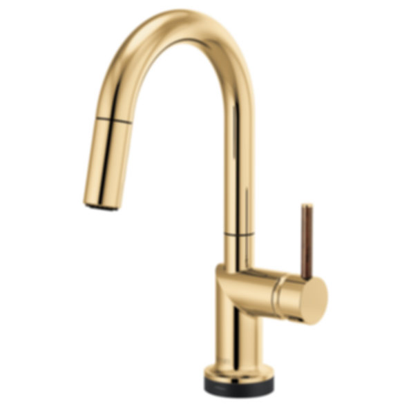 ODIN® SmartTouch® Pull-Down Prep Faucet with Arc Spout-Less Handle - 64975LF-PCLHP