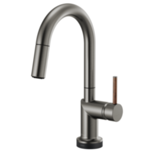 ODIN® SmartTouch® Pull-Down Prep Faucet with Arc Spout-Less Handle - 64975LF-PCLHP