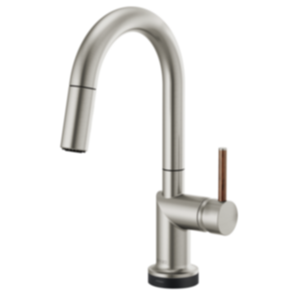 ODIN® SmartTouch® Pull-Down Prep Faucet with Arc Spout-Less Handle - 64975LF-PCLHP
