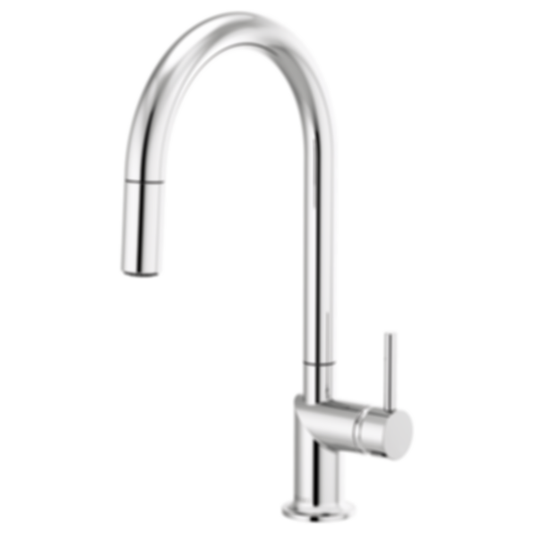 ODIN® Pull-Down Faucet with Arc Spout - Less Handles -  63075LF-PLHP