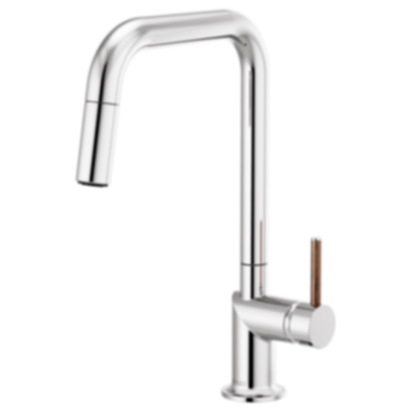 ODIN® Pull-Down Faucet with Square Spout - Less Handle -  63065LF-PCLHP