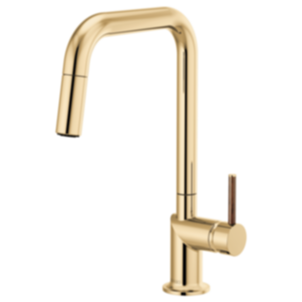 ODIN® Pull-Down Faucet with Square Spout - Less Handle -  63065LF-PCLHP