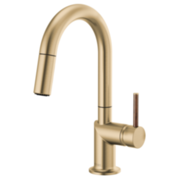 ODIN® Pull-Down Prep Faucet with Arc Spout-Less Handle - 63975LF-PCLHP