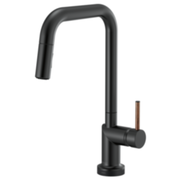 ODIN® SmartTouch® Pull-Down Faucet with Square Spout-Less Handle - 64065LF-PCLHP
