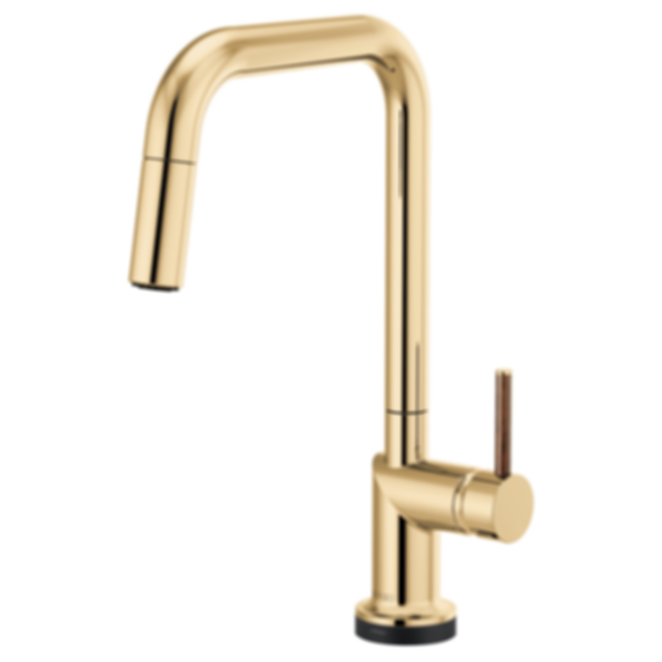 ODIN® SmartTouch® Pull-Down Faucet with Square Spout-Less Handle - 64065LF-PCLHP