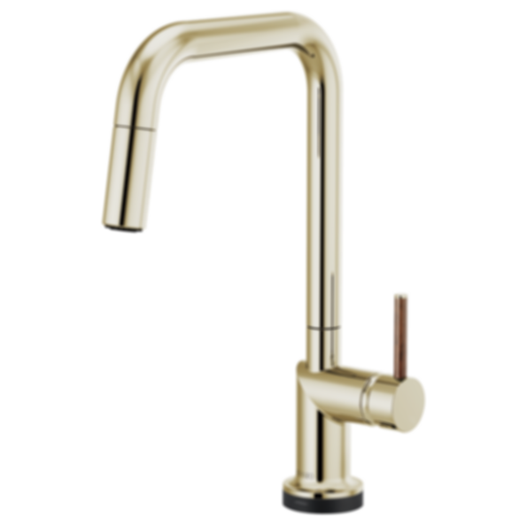 ODIN® SmartTouch® Pull-Down Faucet with Square Spout-Less Handle - 64065LF-PCLHP