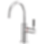 LITZE® Instant Hot Faucet with Arc Spout and Knurled Handle - 61343LF-H-PC