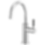 LITZE® Beverage Faucet with Arc Spout and Knurled Handle - 61343LF-C-PC