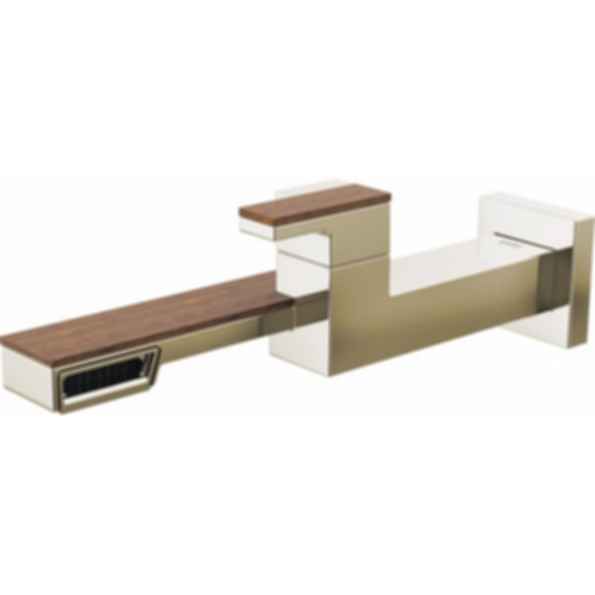 Frank Lloyd Wright® Single Handle Single Hole Wall Mount Lavatory Faucet - 1.2 GPM - T65722LF