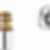 Frank Lloyd Wright® Wall Mount Tub Filler Unions - T71764