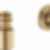 Frank Lloyd Wright® Wall Mount Tub Filler Unions - T71764