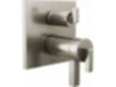 Frank Lloyd Wright® Tempassure Thermostatic Valve With Integrated 3-Function Diverter Trim - Less Handles - T75522-LHP