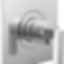 Frank Lloyd Wright® Sensori Thermostatic Valve Trim - Less Handle - T66T022-LHP