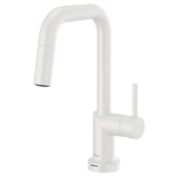 JASON WU FOR BRIZO™ SmartTouch® Pull-Down Prep Faucet with Square Spout - 64965LF-MWLHP