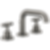 LITZE® Widespread Lavatory Faucet with Low Spout - 65334LF-LHP