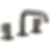 LITZE® Widespread Lavatory Faucet with Low Spout - 65334LF-LHP